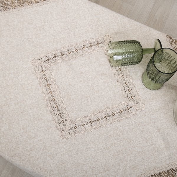 Σετ Σεμέν + Πετσετάκια (3τμχ) 3439 Beige Dimeco