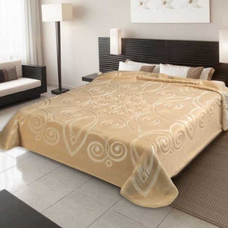 Κουβέρτα Βελουτέ Υπέρδιπλη Ster 516 Off White Belpla