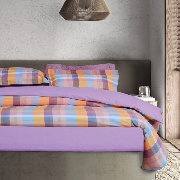 Σετ Παπλωματοθήκη Μονή Casual 5456 Das Home