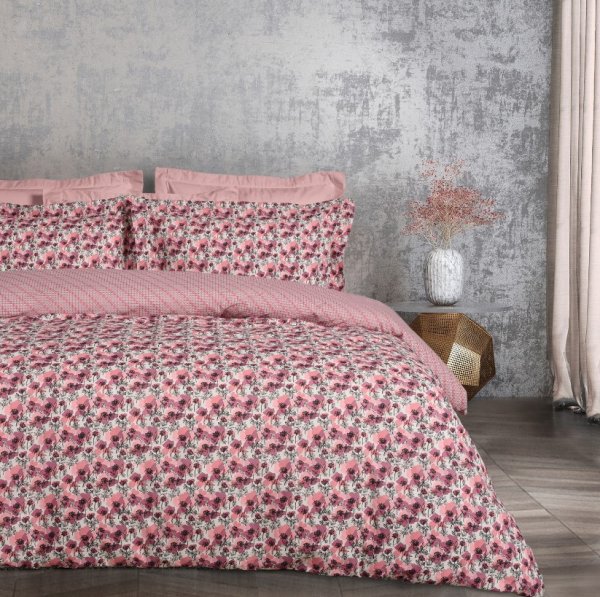 Σετ Παπλωματοθήκη Υπέρδιπλη Casual 5424 Das Home