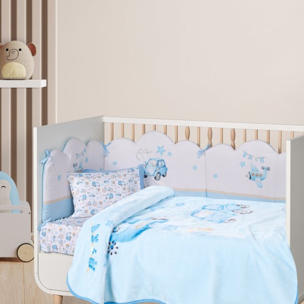 Κουβέρτα Βελουτέ Κούνιας Relax 4918 Das Kids