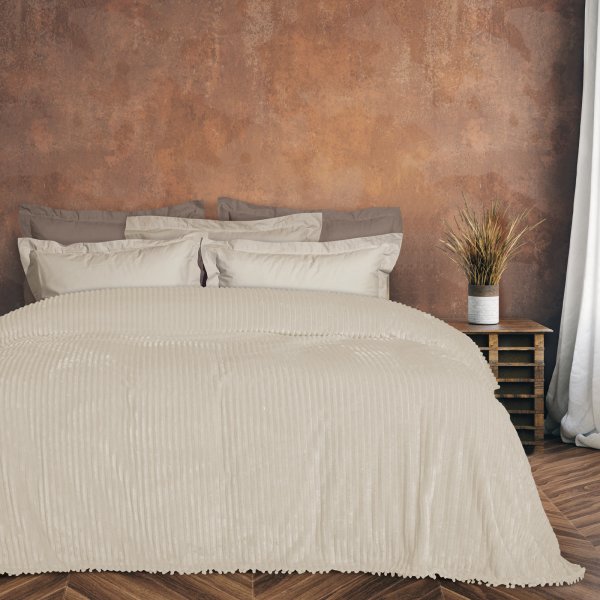 Κουβέρτα Fleece Υπέρδιπλη 1353 Das Home