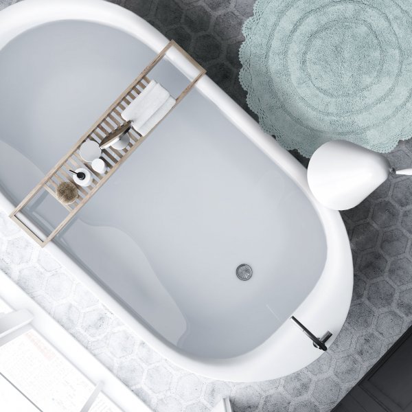 Στρογγυλό Πατάκι Μπάνιου (Ο60) 0635 Das Home