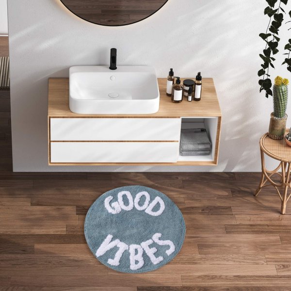 Στρογγυλό Πατάκι Μπάνιου (O60) 0680 Das Home