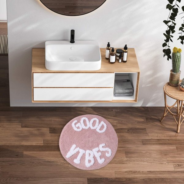 Στρογγυλό Πατάκι Μπάνιου (O60) 0681 Das Home