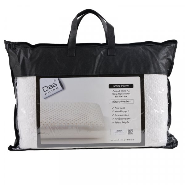 Μαξιλάρι Ανατομικό Latex Anatomic 1038 Medium Das Home