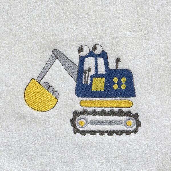 Σετ Πετσέτες Βρεφικές (2τμχ) Trattore White Lino Home