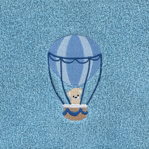 Σετ Πετσέτες Βρεφικές (2τμχ) Paloncino Blue Lino Home