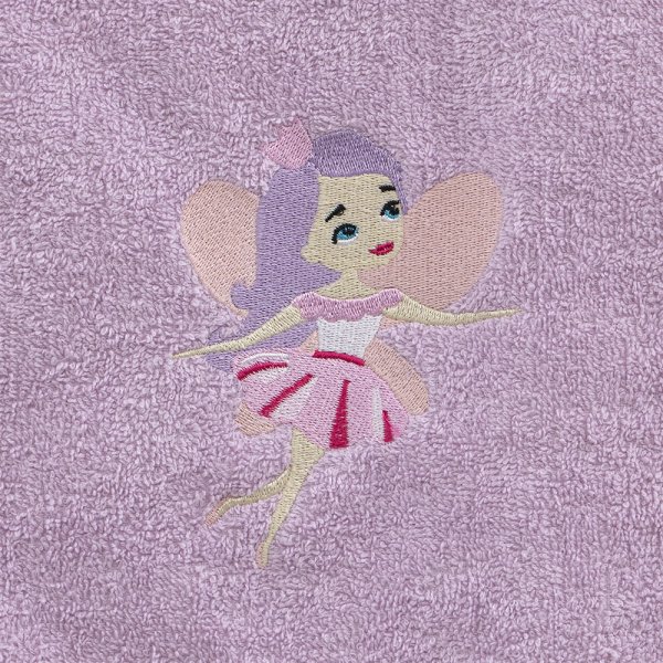 Σετ Πετσέτες Βρεφικές (2τμχ) Hada Lilac Lino Home