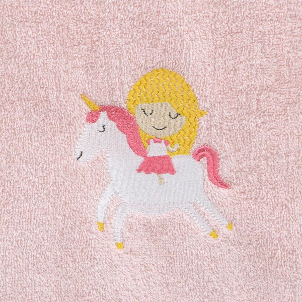 Σετ Πετσέτες Βρεφικές (2τμχ) Corno Pink Lino Home