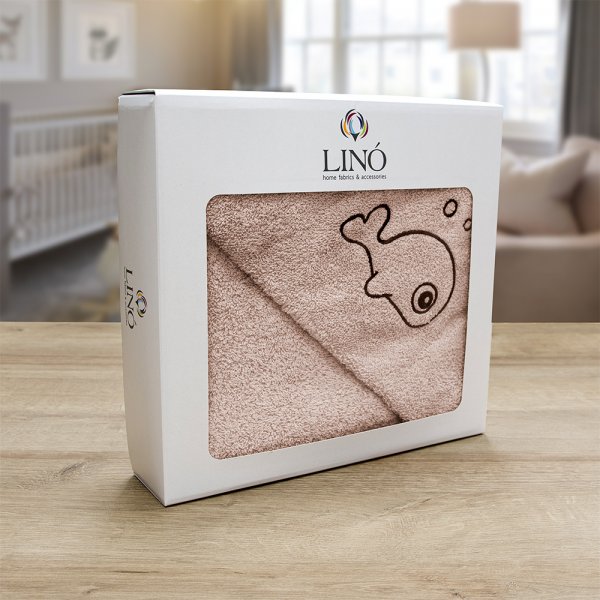 Βρεφική Κάπα Fish Pink Lino Home