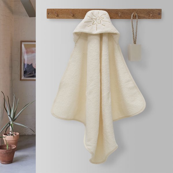 Βρεφική Κάπα Sun Ecru Lino Home