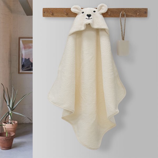 Βρεφική Κάπα Lovebear Ecru Lino Home