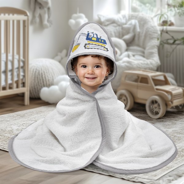 Βρεφική Κάπα Trattore White Lino Home