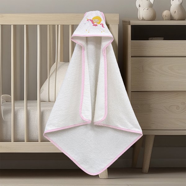 Βρεφική Κάπα Corno White Lino Home