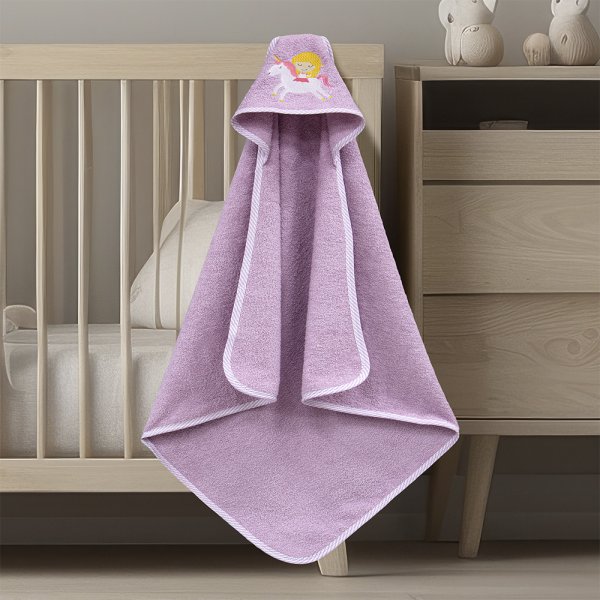 Βρεφική Κάπα Corno Lilac Lino Home