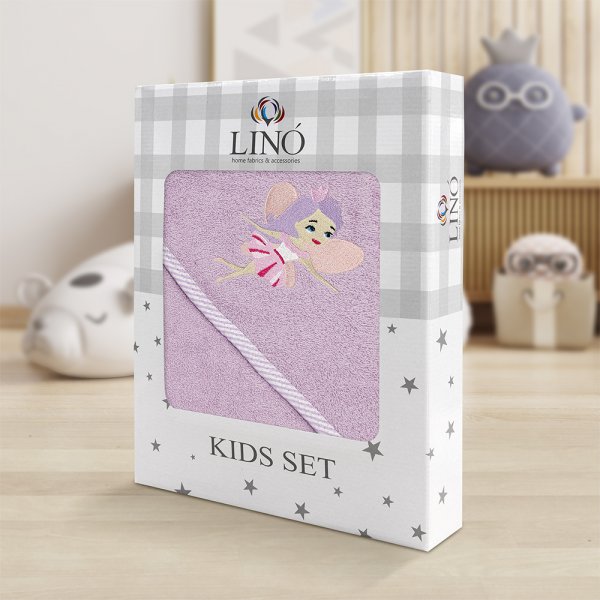 Βρεφική Κάπα Hada Lilac Lino Home