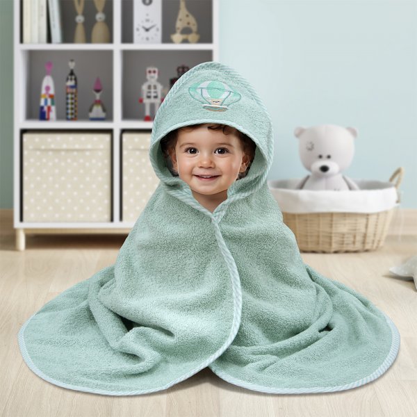 Βρεφική Κάπα Paloncino Mint Lino Home
