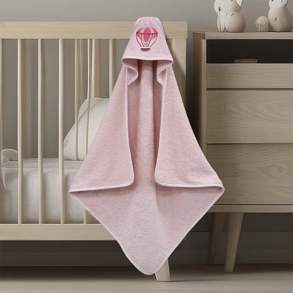 Βρεφική Κάπα Paloncino Pink Lino Home