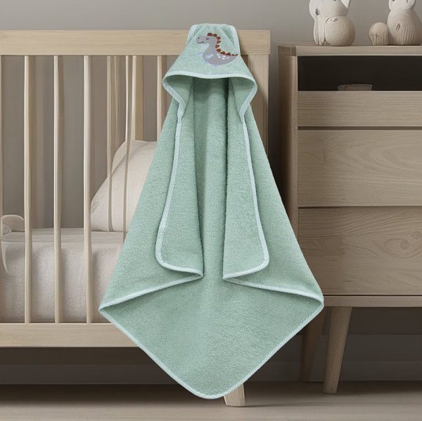 Βρεφική Κάπα Lagarto Mint Lino Home