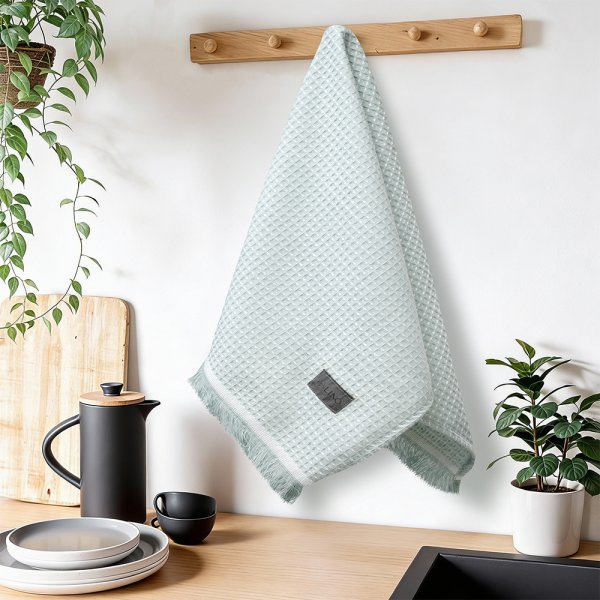 Ποτηρόπανο Niksi Μέντα Lino Home