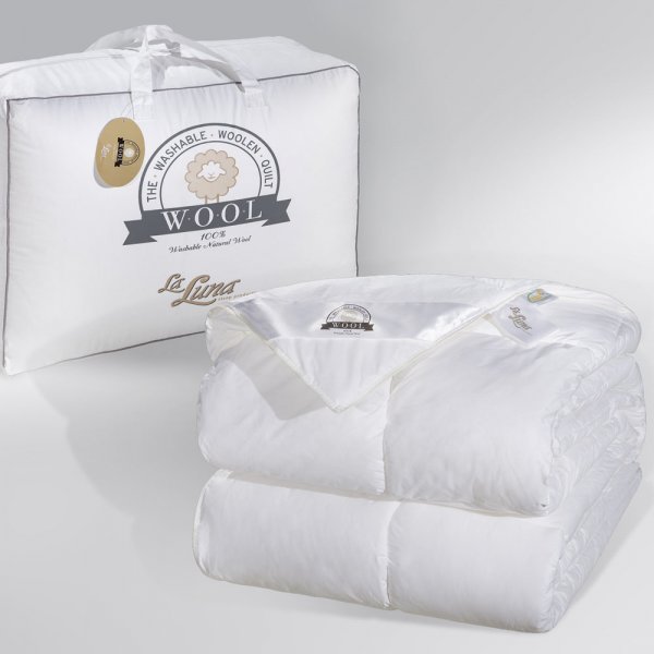 Πάπλωμα Μάλλινο Υπέρδιπλο Wool Natural La Luna