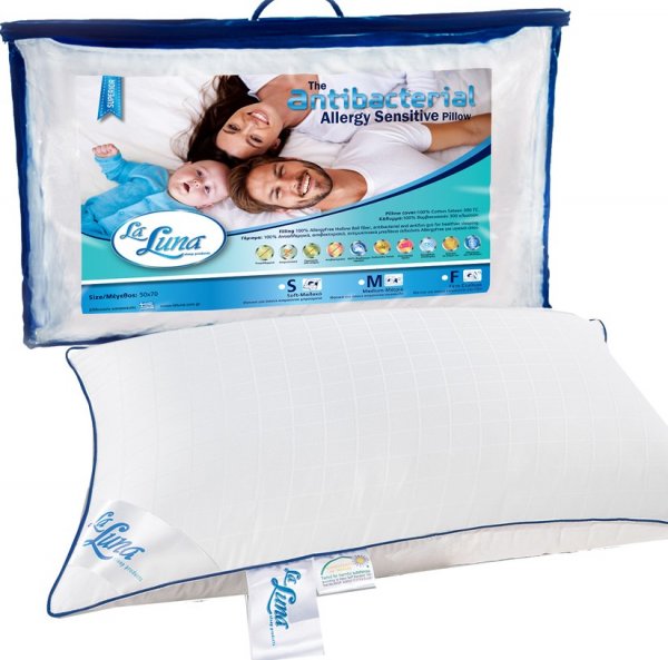 Μαξιλάρι Ύπνου The Antibacterial Junior Soft La Luna