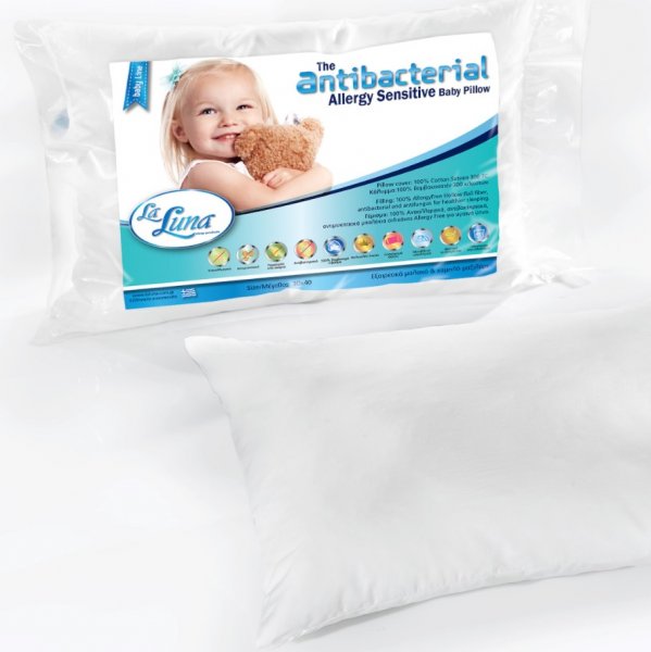 Βρεφικό Μαξιλάρι The Antibacterial Soft La Luna