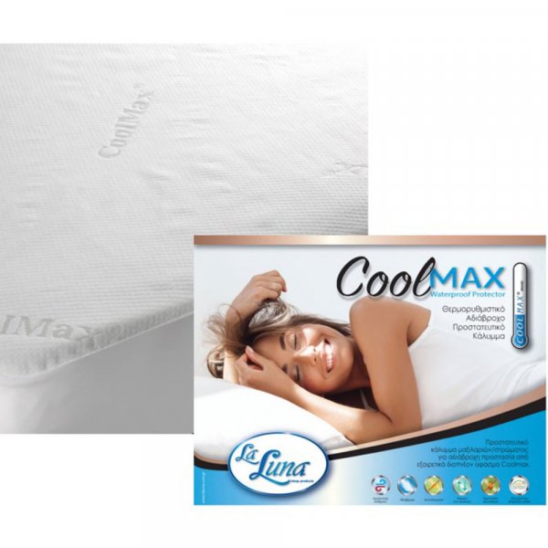 Κάλυμμα Στρώματος Αδιάβροχο Γίγας (200x200) Coolmax La Luna