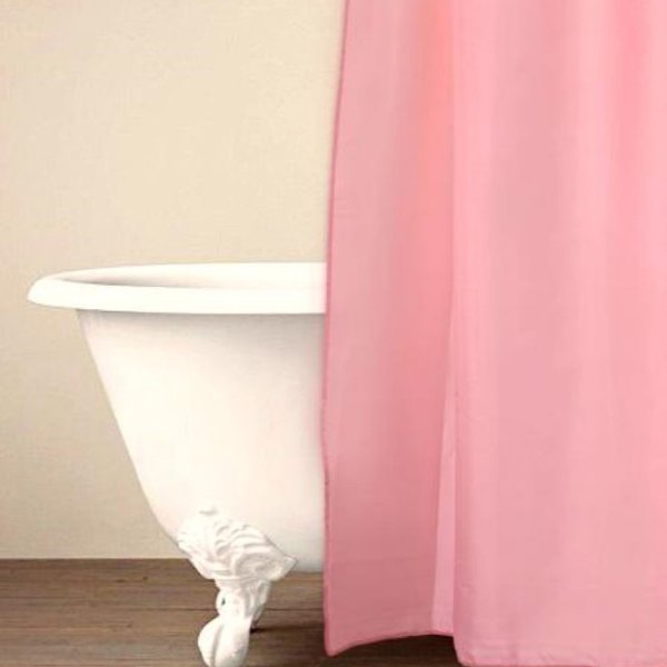 Κουρτίνα Μπάνιου (180x200) Simple Pink Palamaiki