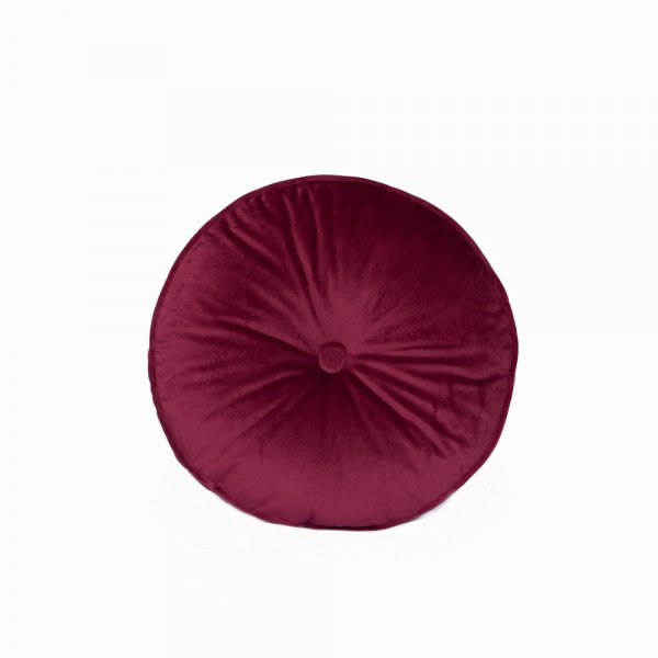 Στρογγυλό Διακοσμητικό Μαξιλάρι VF803 Bordeaux Palamaiki