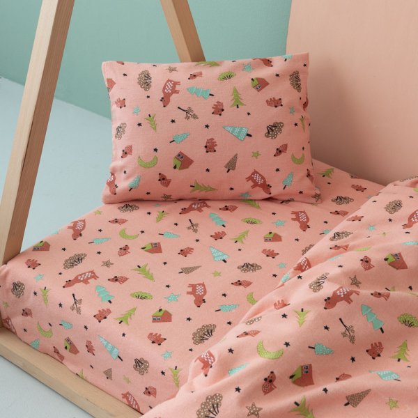 Σετ Φανελένια Σεντόνια Μονά Floufi 100 Palamaiki