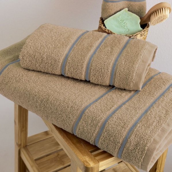 Σετ Πετσέτες Μπάνιου (3τμχ) Jodi Beige Palamaiki