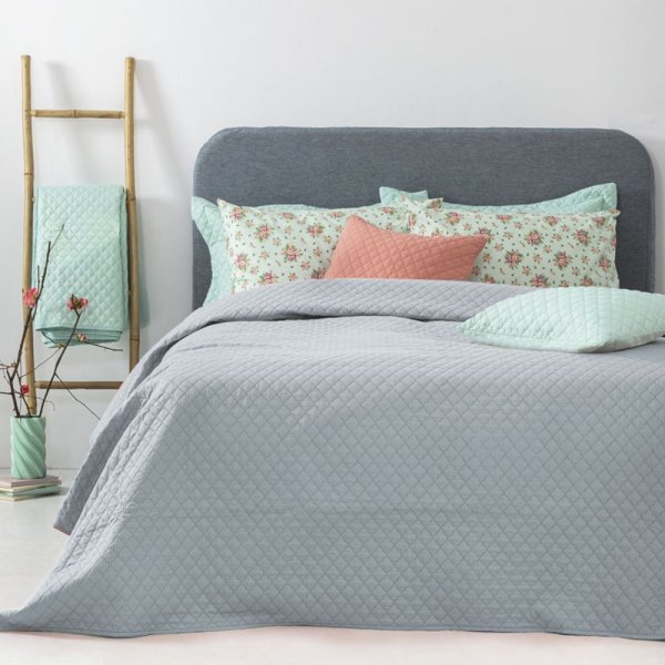 Σετ Κουβερλί Υπέρδιπλο Jenn/2 Gray Palamaiki