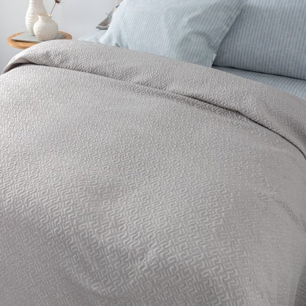 Κουβερτόριο Μονό Zoe Beige Palamaiki