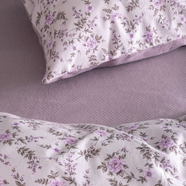 Σετ Φανελένια Σεντόνια Υπέρδιπλα FB 0235 Palamaiki