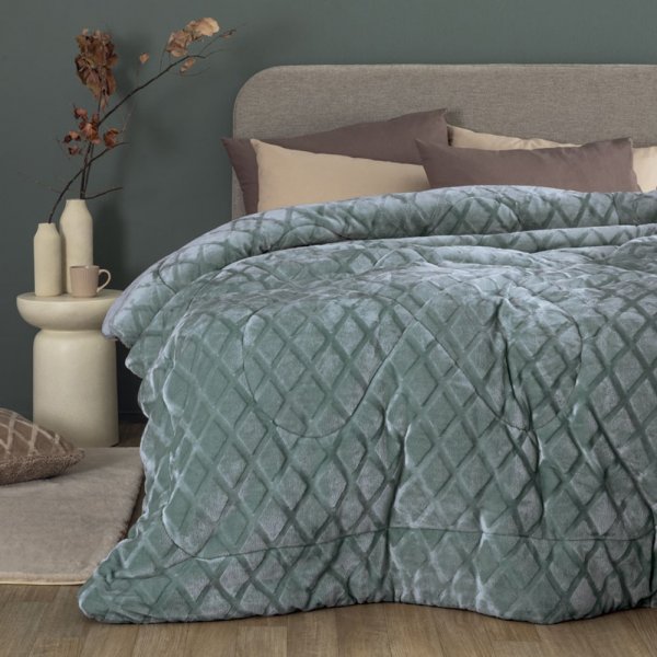 Κουβερτοπάπλωμα Μονό Nadine/5 Jade Palamaiki