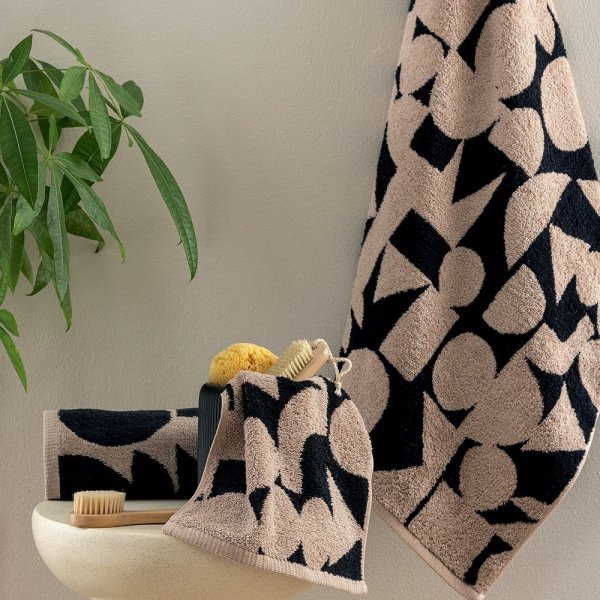 Πετσέτα Προσώπου Tuv Black Palamaiki