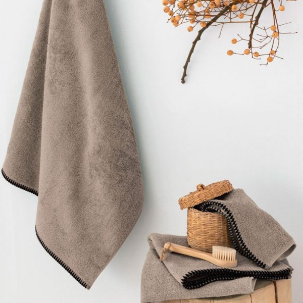 Πετσέτα Προσώπου Brooklyn Moka Palamaiki