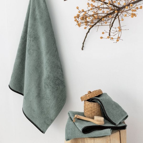 Σετ Πετσέτες Μπάνιου (3τμχ) Brooklyn Sage Palamaiki