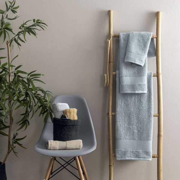 Σετ Πετσέτες Μπάνιου (3τμχ) Naya Silver Palamaiki