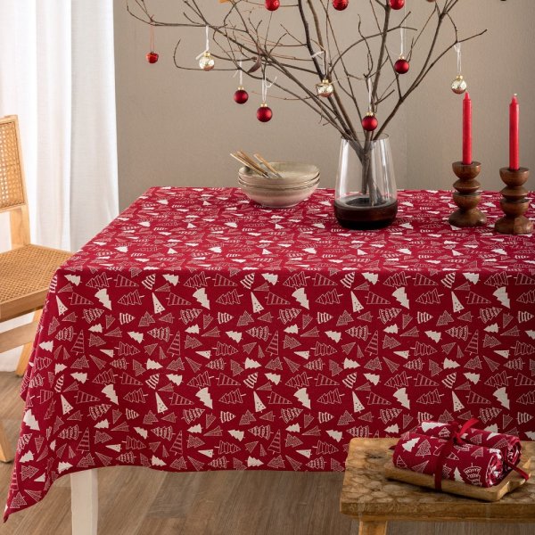 Χριστουγεννιάτικο Τραπεζομάντηλο (140x220) CC 100 Palamaiki