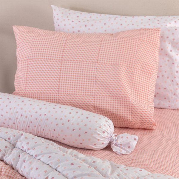 Ζεύγος Μαξιλαροθήκες BB100 Rose Palamaiki