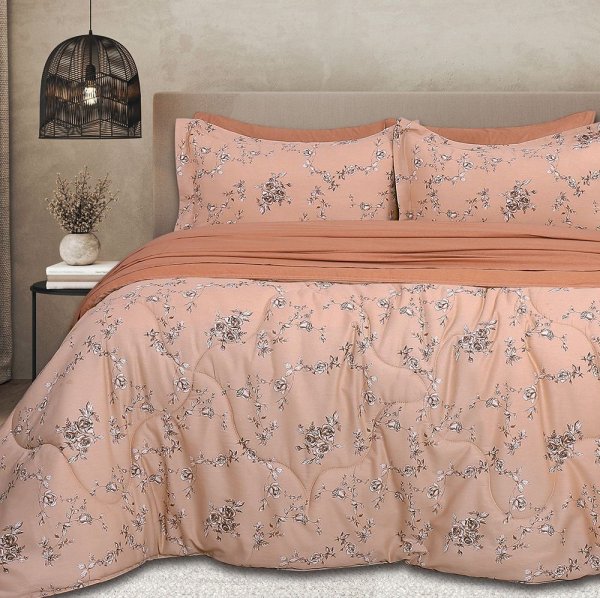 Σετ Πάπλωμα + Σεντόνια Υπέρδιπλα (5τμχ) B0699 Palamaiki