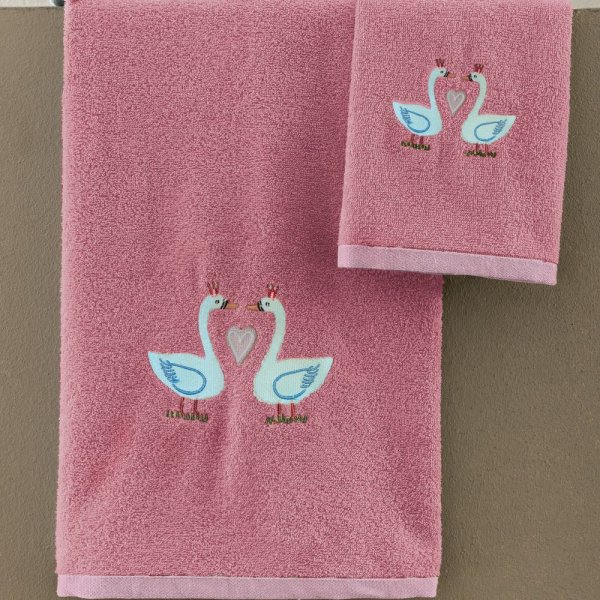 Σετ Πετσέτες Βρεφικές (2τμχ) Swan Palamaiki
