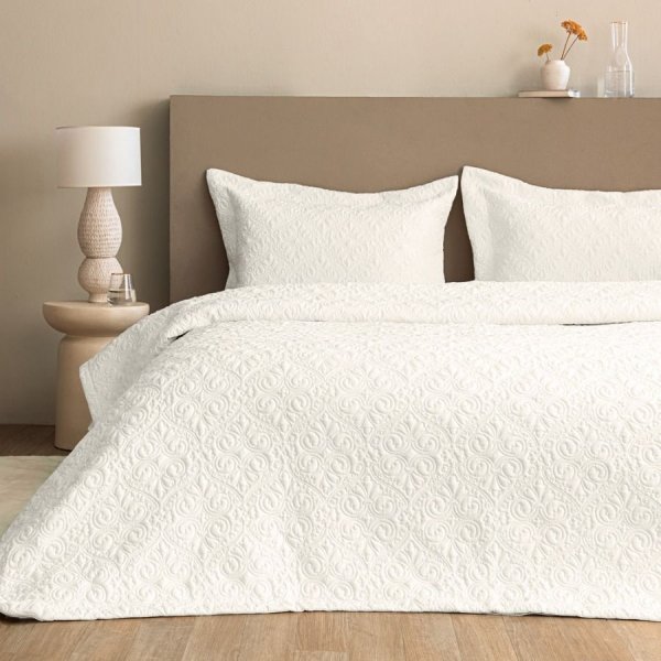 Σετ Κουβερλί Νυφικό WED105 White Palamaiki