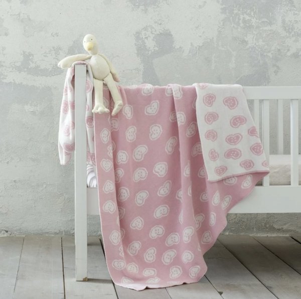 Κουβέρτα Πλεκτή Κούνιας Candy Nima Kids