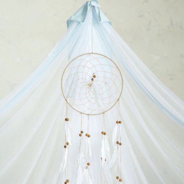 Κουνουπιέρα Nappy Light Blue Nima Home