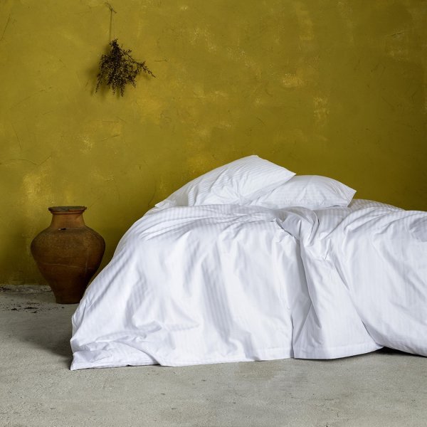 Ξενοδοχειακό Σεντόνι (280x300) 1cm Striped 60% Βαμβάκι 40% Πολυέστερ 230TC Nima Hotelling