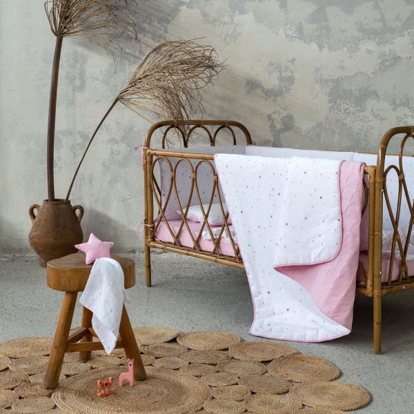 Κουβερλί Κούνιας Nene Pink Nima Kids